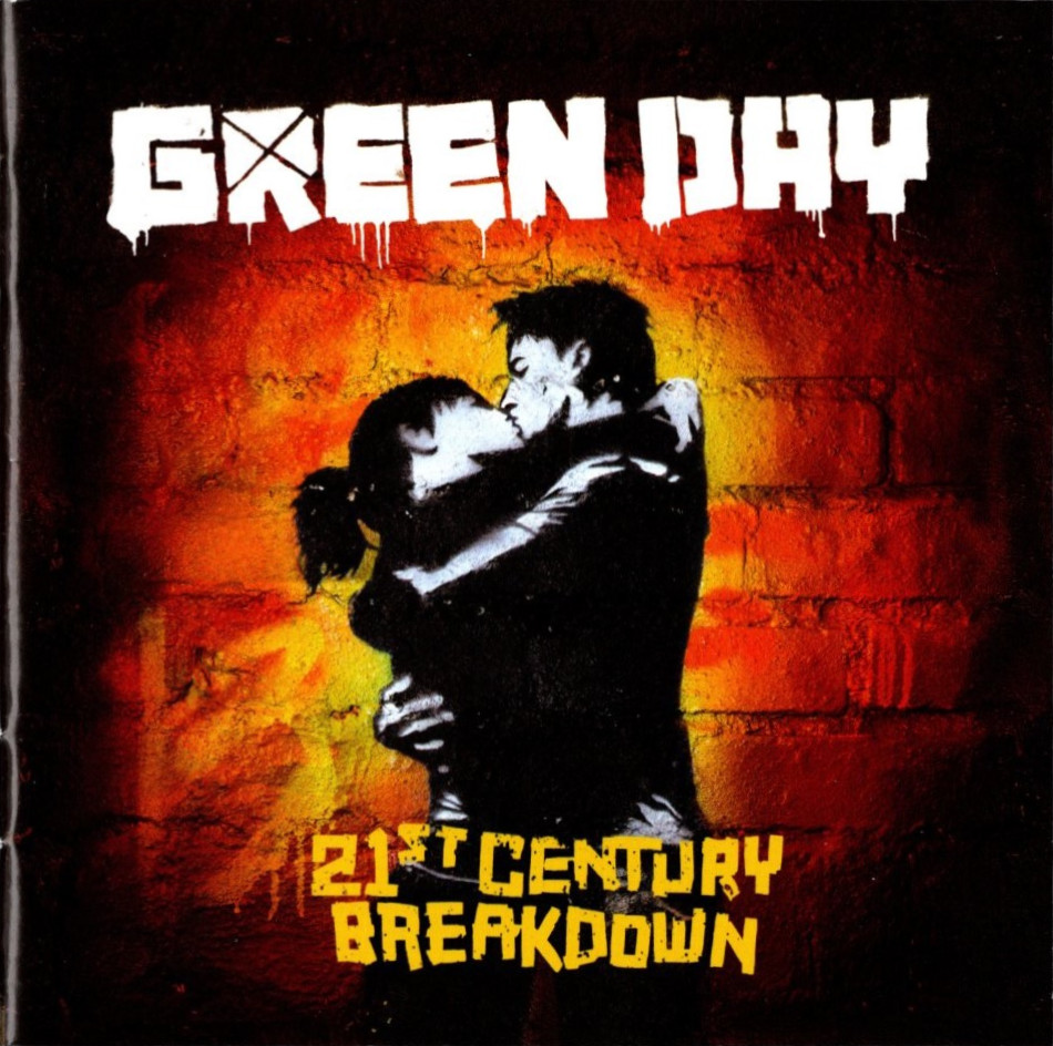 21st centry breakdown by green day booklet front page